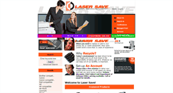 Desktop Screenshot of lasersave.com