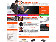 Tablet Screenshot of lasersave.com